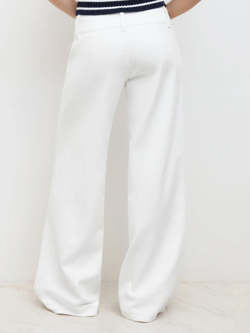 Jeans Vaqueros Bajos Pierna Ancha Botones Multiples